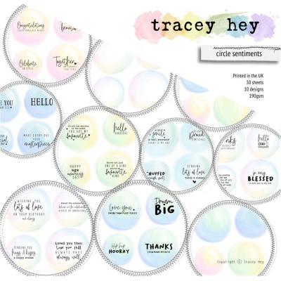 Tracey Hey Paper Pad - Circle Sentiments